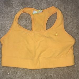 Jockey mustard cotton sports bra